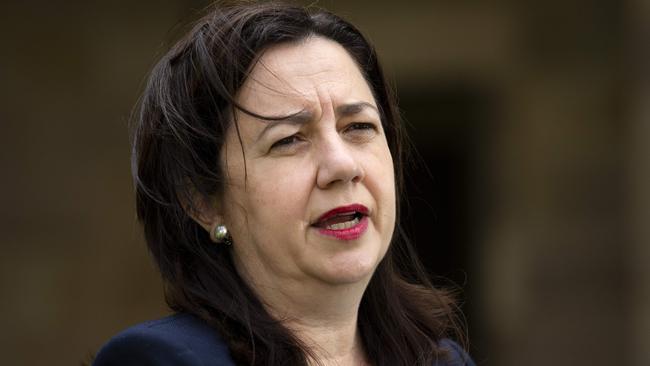 Queensland Premier Annastacia Palaszczuk is facing increased pressure over the state’s tough border restrictions Photo: NCA NewsWire / Sarah Marshall