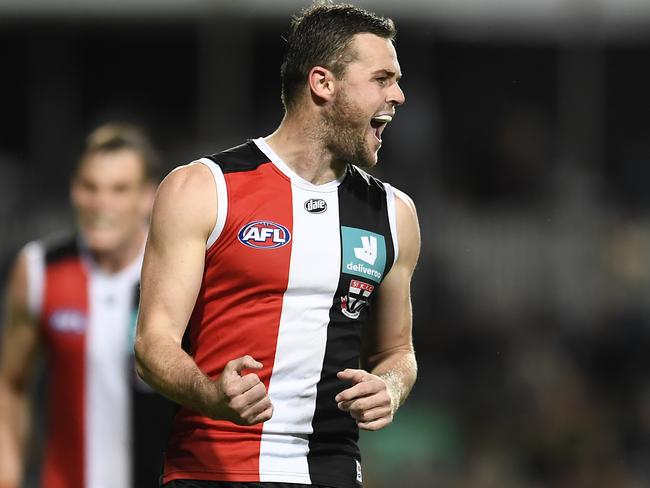 Brad Crouch has had a strong pre-season. Picture: AFL Photos/Getty Images