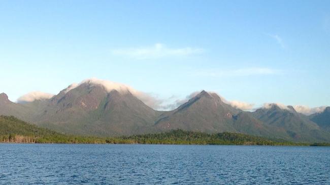 The Hinchinbrook Channel in Hinchinbrook Island National Park.