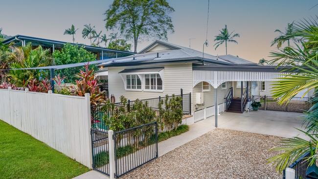 Offers of more than $660,000 are expected for the luxury, fully renovated four-bedroom home on 809sq m in the up-market Cairns suburb of Whitfield.