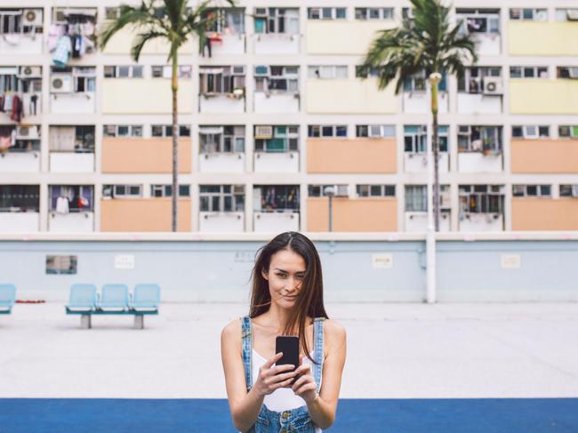 ESCAPE: Advice Instagram, Rosamund Brennan -  Shot with Canon 5D MK IV in Hong Hong 2017.  Picture: Istock