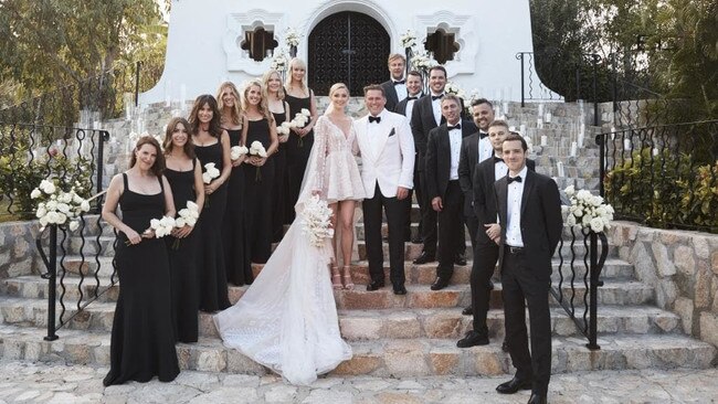 The lavish wedding lasted for four days. Picture: Instagram