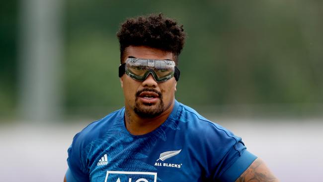 Ardie Savea admits he felt self-conscious at first. Picture: Getty