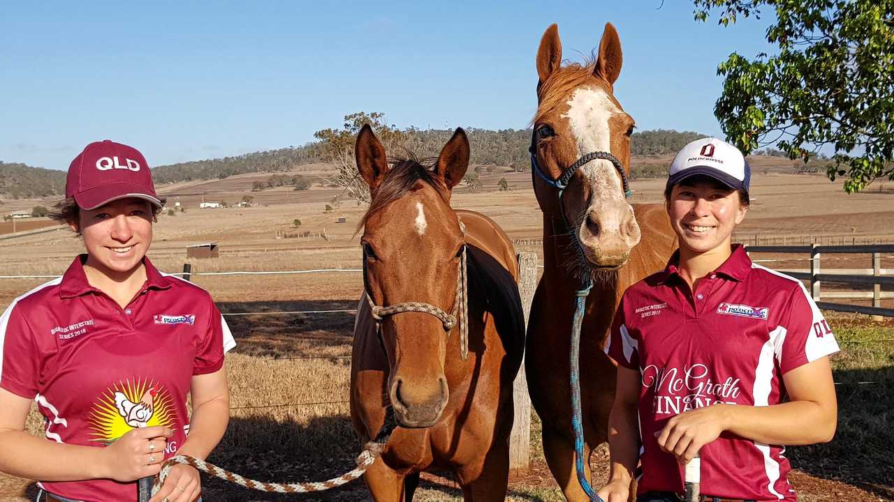 Keely and Jordan McGrath will play in Queensland teams in the Barastoc Interstate Series. Picture: Contributed