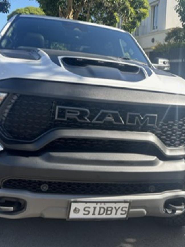 Collingwood president Jeff Browne’s RAM TRX