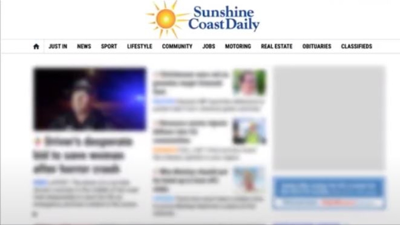 Sunshine Coast Daily: Website Explainer Video | The Courier Mail