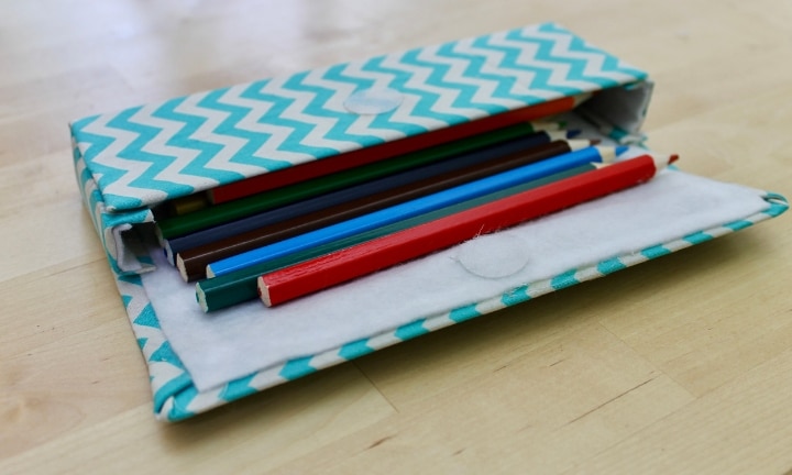 5 button pencil box