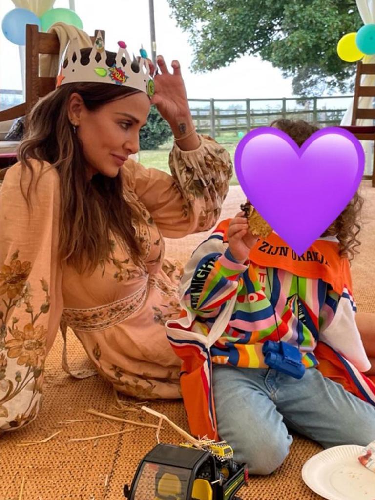 Imbruglia celebrated her son Max's fourth birthday days before the trip.