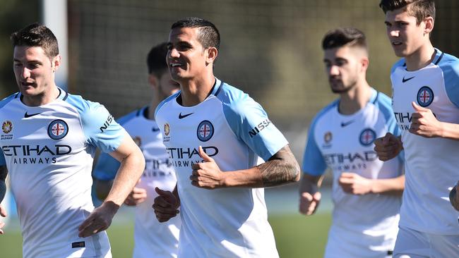 Melbourne City FC new signing Tim Cahill.