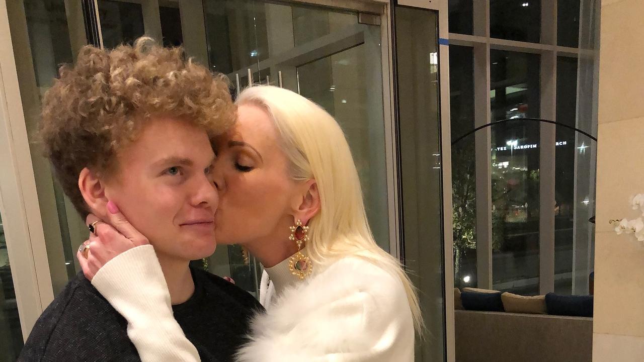 Fashion designer Louise Owen’s son has died at 23. Picture: Instagram/@elaurante