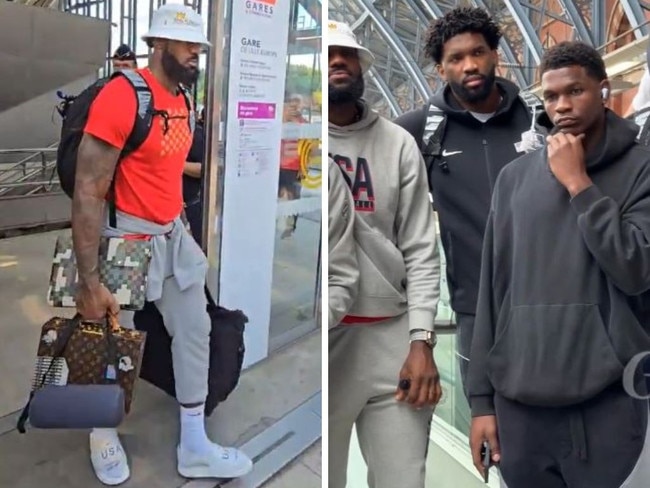 Hopefully LeBron and his teammates remembered their Opal cards.