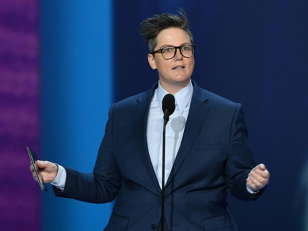 Comedian Hannah Gadsby at the Emmy Awards in September. Picture: AFP