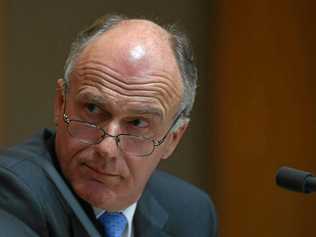 WARNING: Senator Eric Abetz is concerned by the possibility of Liberal backbenchers crossing the floor to allow debate on same-sex marriage. Picture: LUKAS COCH-AAP