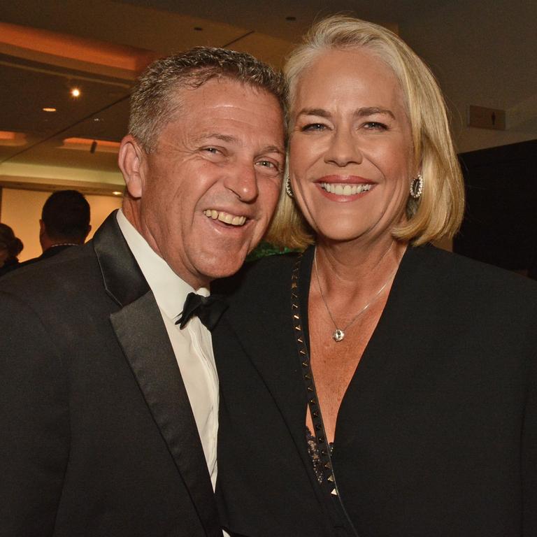 Brett and Rebecca Frizelle at Gold Coast Business Excellence Awards Hall of Fame induction at The Star Gold Coast. Picture: Regina King.