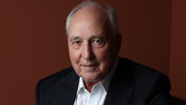 Former PM Paul Keating. Picture: John Feder