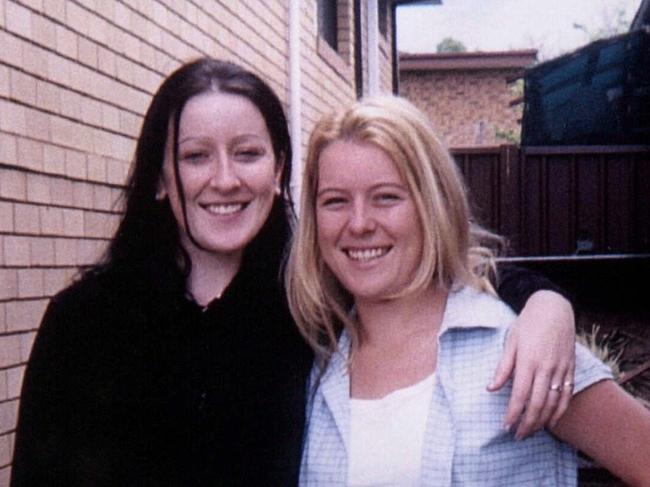 Rachelle Childs (right), with her sister Kristy Childs.