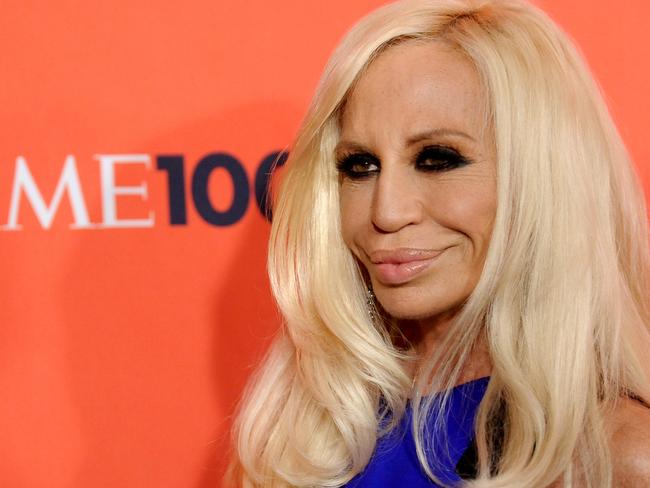 Fashion maven ... Donatella Versace, pictured in 2010. Pictured: AP Photo/Evan Agostini