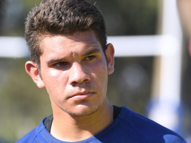 Churchie player Larson Dale-DoyleGPS Rugby match with Nudgee College against Churchie at Nudgee College.Saturday September 14, 2019. (AAP image, John Gass)