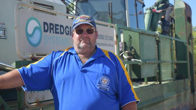 Molongle Creek Caravan Park owner Tony Black hoped dredging work would begin soon as the park was suffering from the lack of access. Picture: Laura Thomas