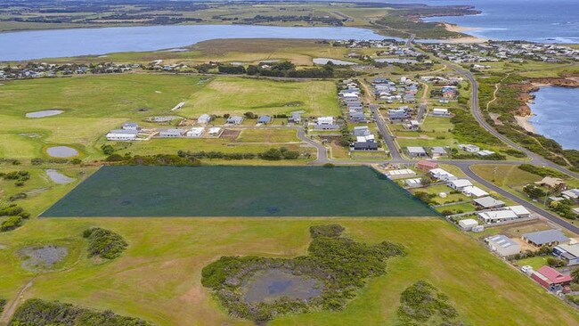 A quiet town across the Great Ocean Rd could potentially have a residential subdivision for the area. Picture: realestate.com.au