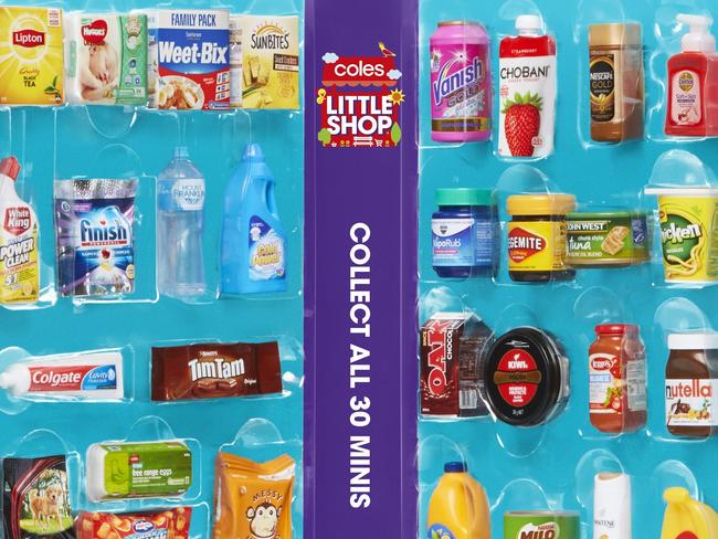 Coles is extending its popular Little Shop campaign. Picture: Coles