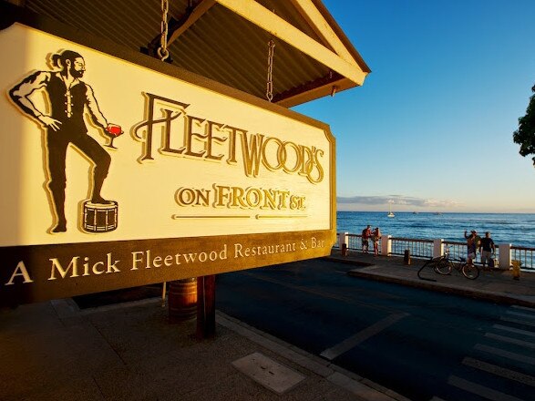 Before the fire: Fleetwood's on Front St. is in Maui, Hawaii.