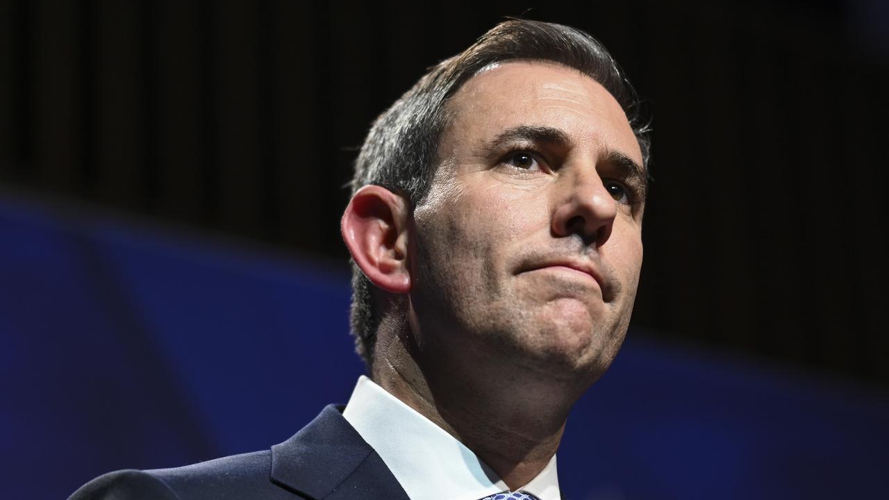 Treasurer Jim Chalmers has reiterated the government’s priority was fighting inflation and easing cost of living pressures after the new figures were revealed. Picture: NewsWire / Martin Ollman