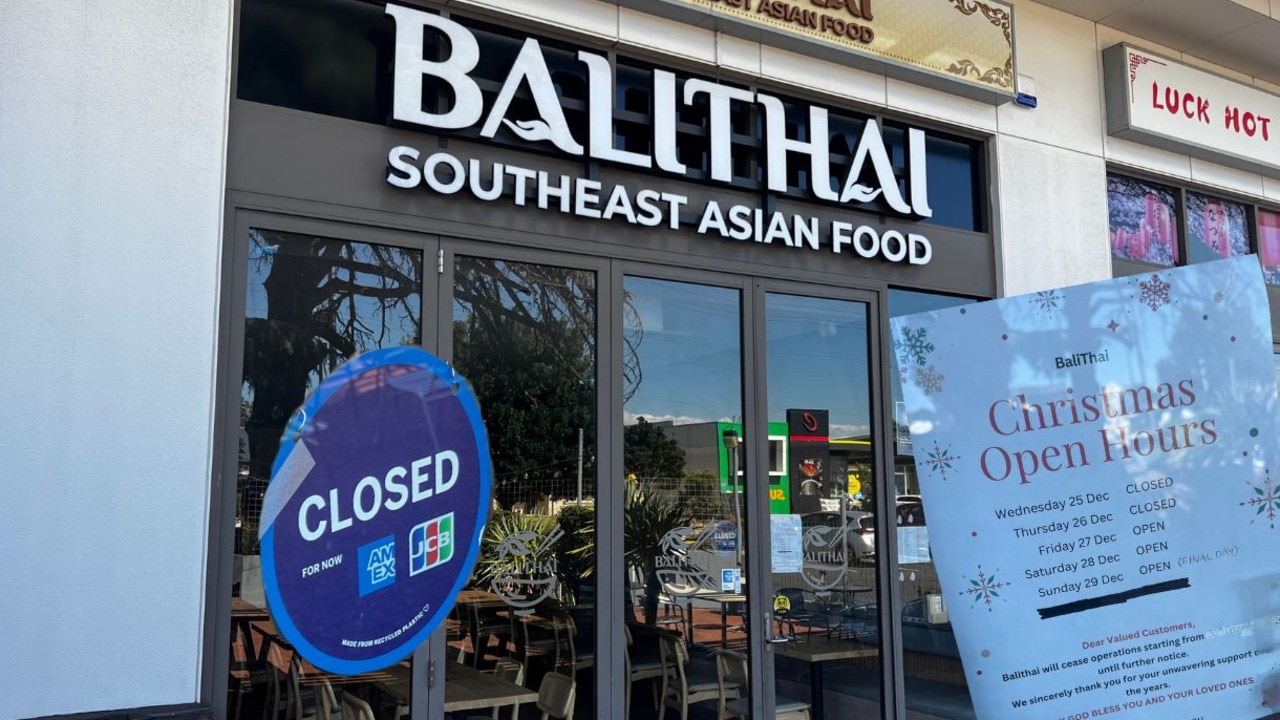 Popular eastern suburbs restaurant latest to shut its doors