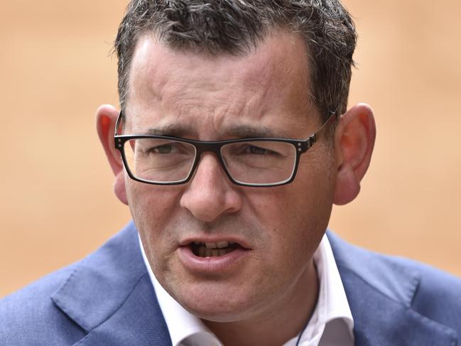 Daniel Andrews at the official opening of $5.5 million Highton Child and Family Centre. Jointly-funded by council and State. Picture: Alan Barber