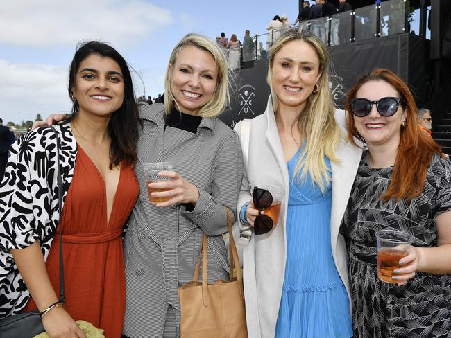 Darsh Patel, Bonnie Gadd, Mel Riddall and Christy law. Picture: Andrew Batsch