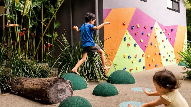 A section of the small play space at Cairns School of Distance Education. Picture: Supplied