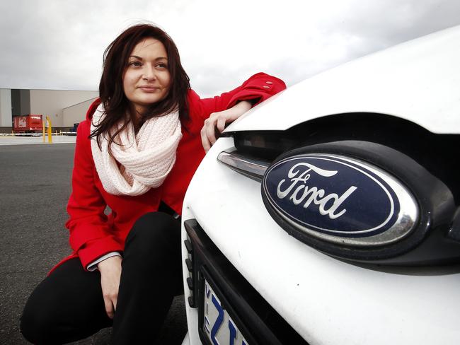 Billie Capic is the lead applicant in a Ford class action. Picture: Paul Loughnan
