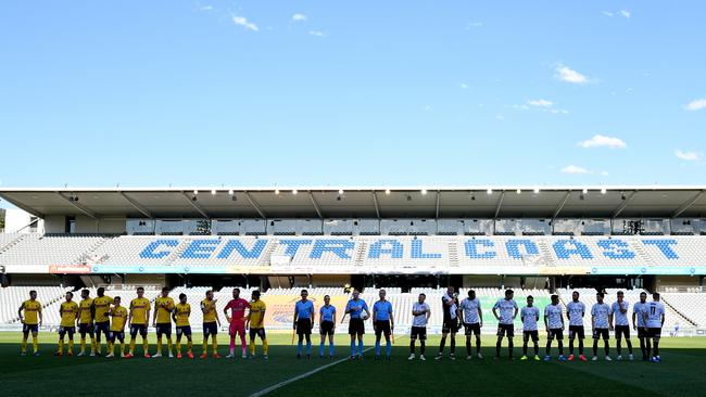 Central Coast Mariners players have been stood down by the club