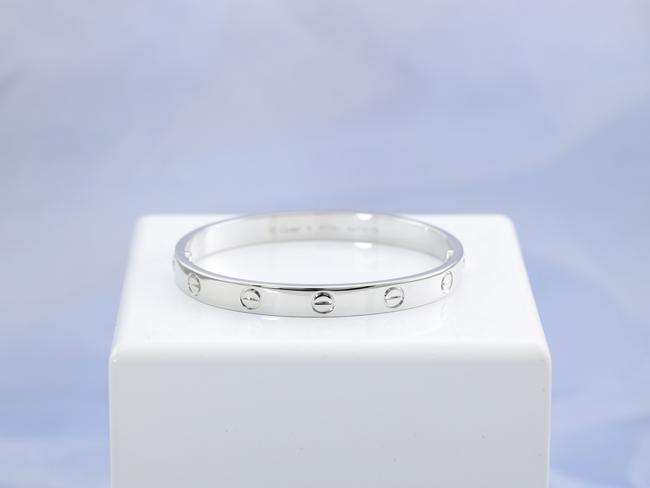 Cartier Love bracelet in 18ct white gold.