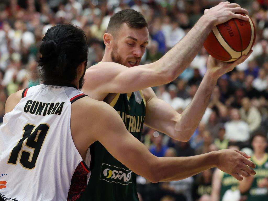 Nick Kay: Have Boomers game, will travel. Picture: Getty Images