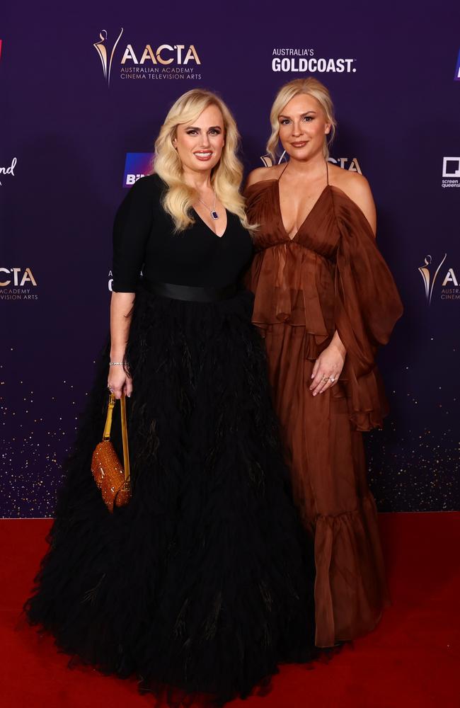 Rebel Wilson and Ramona Agruma. Picture: Chris Hyde/Getty