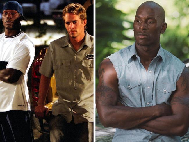 Tyrese Gibson in Fast and Furious.