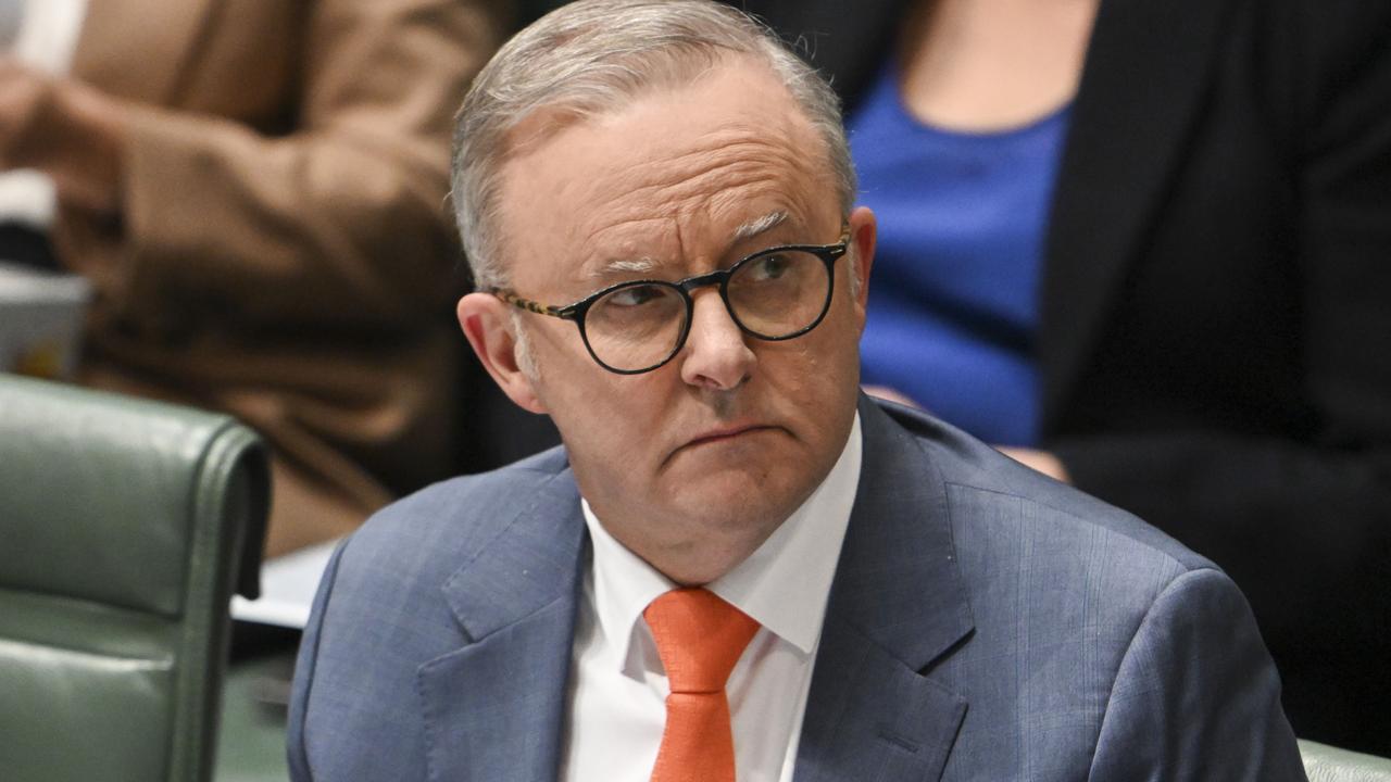 Anthony Albanese has continued to face criticism for claims he personally asked ex Qantas boss Alan Joyce for free flight upgrades on personal trips. Picture: NewsWire/ Martin Ollman