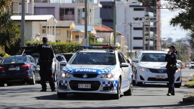 Police have been on the border for months. Picture Glenn Hampson