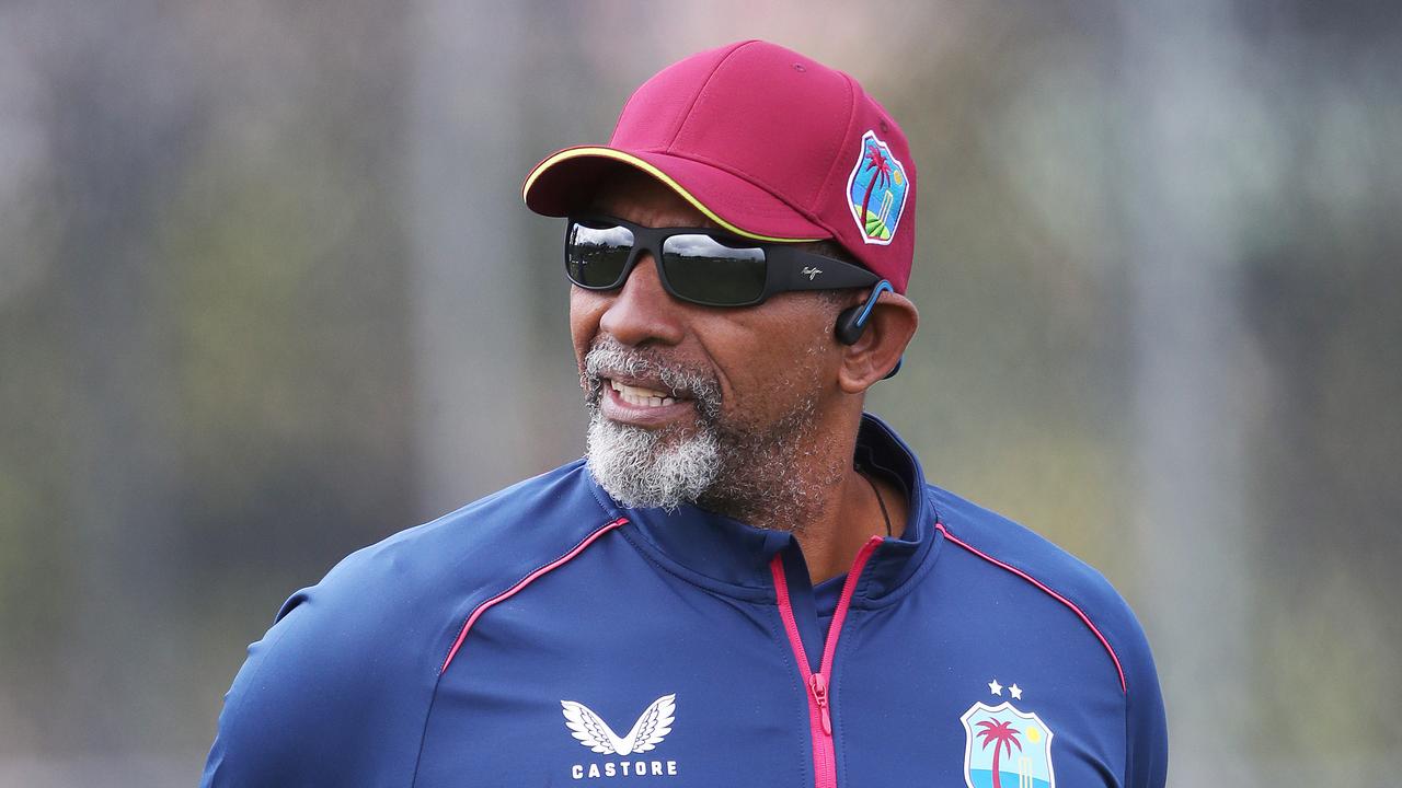 Phil Simmons coach West Indies. Picture: Nikki Davis-Jones