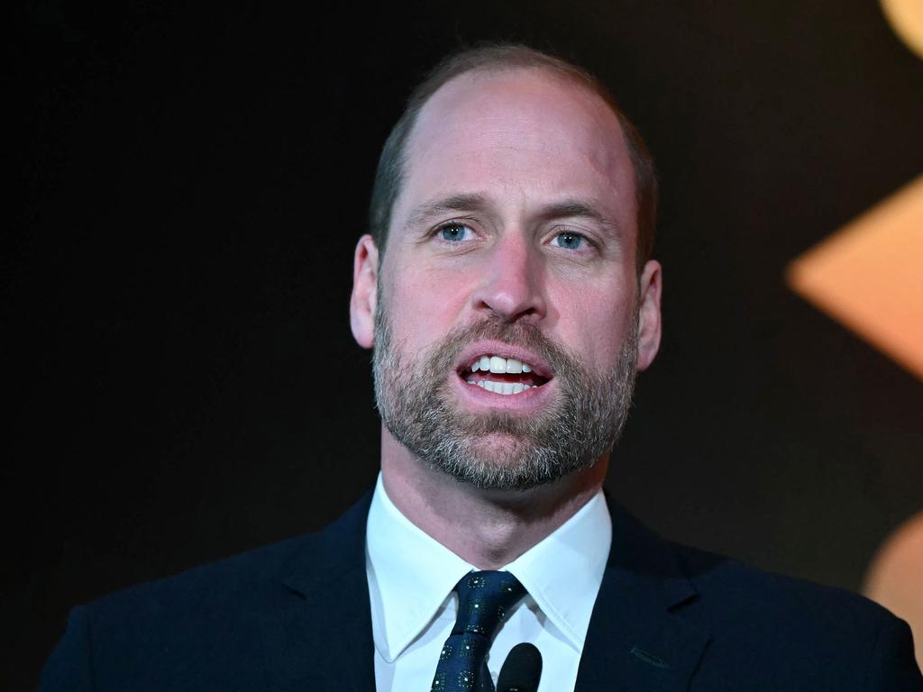 Prince William speaks during the ceremony for the 12th annual Tusk Conservation Awards. Picture: AFP