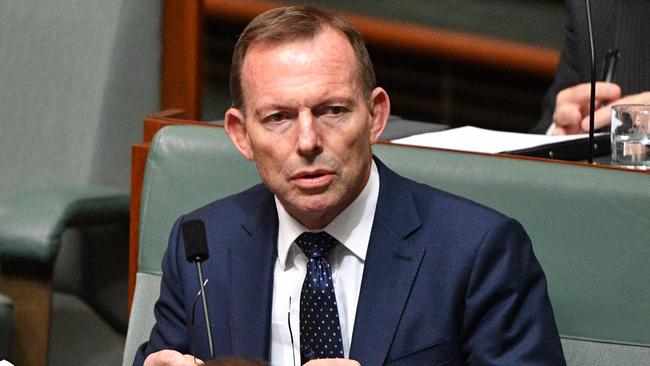 Tony Abbott says Australia Day celebrates the indigenous community. Picture: AAP