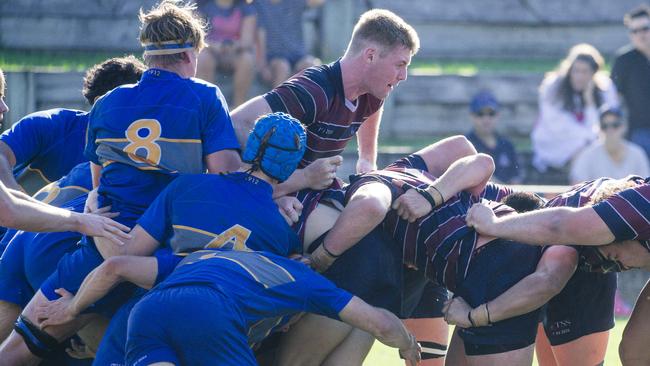 GPS Rugby The Southport School v Churchie at The Village Green Oval TSS. Picture: Glenn Campbell