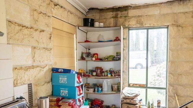 Allan Hillls’ home was damaged by the earthquake that hit Victoria in September 2021 but his insurer, GIO, refuses to pay to fix it. Picture: Jake Nowakowski