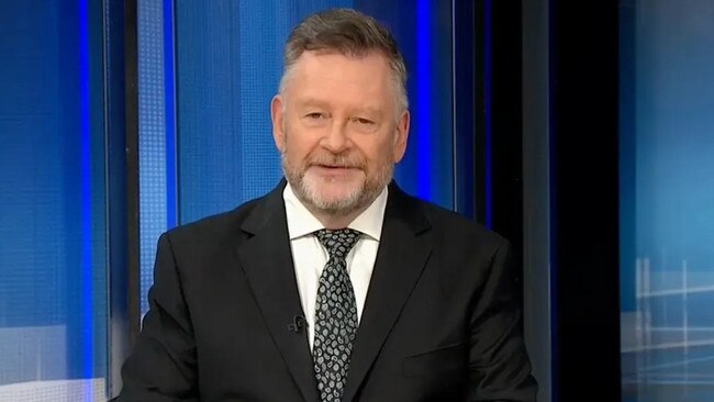 ABC TV Melbourne weather presenter Paul Higgins.