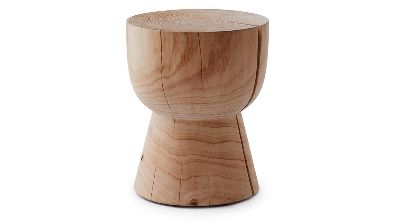 Aldi wooden deals stool