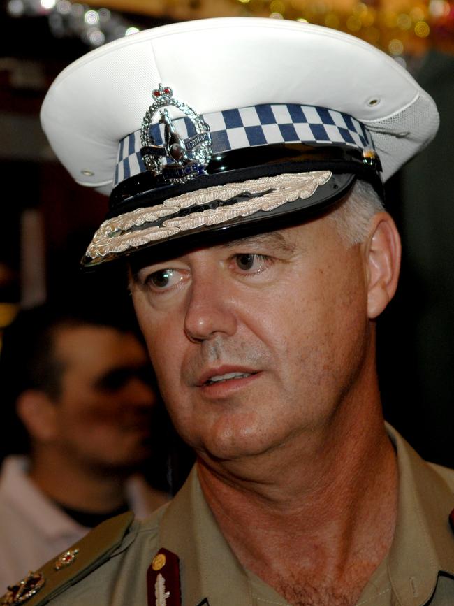 Former NT police commissioner John McRoberts in 2010.