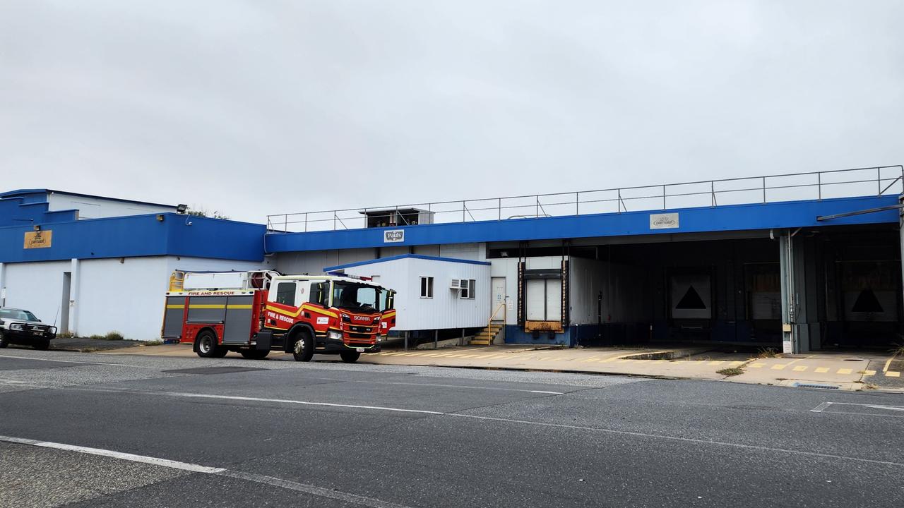 Firefighters battle commercial structure fire in Rockhampton City | The ...