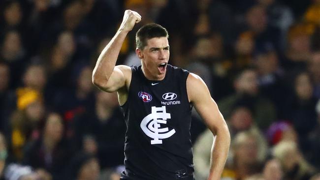 Matthew Kreuzer and Carlton will enjoy more prime time exposure. Picture: Getty Images