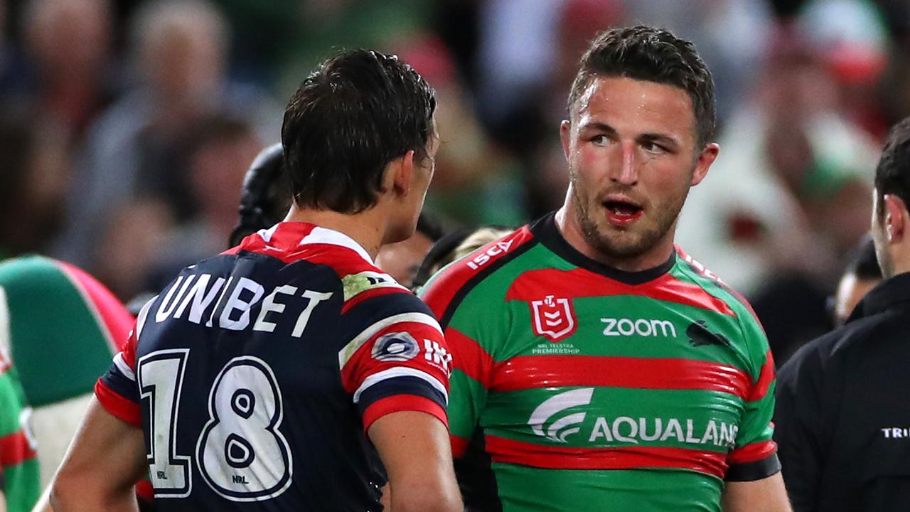 Sam Burgess has been suspended for the first week of the finals.